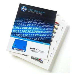 HPE LTO-5 Ultrium RW Bar Code Label Pack - Image 1