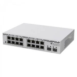 MikroTik Cloud Smart Switch CSS318-16G-2S+IN with 16 x Gigabit Ethernet ports, 2 x SFP+ cages, SwOS, desktop case, PSU - Image 1