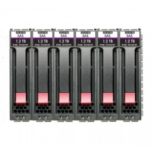 HPE MSA 7.2TB SAS 12G Enterprise 10K SFF (2.5in) M2 3 Year Warranty 6-pack HDD Bundle - Image 1