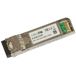 Mikrotik S+85DLC03D network transceiver module Fiber optic 10000 Mbit/s SFP+ 850 nm (S+85DLC03D) - Image 1