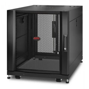 APC AR3003 12U NetShelter SX Server Rack Enclosure - 600x900mm, Black - Image 1