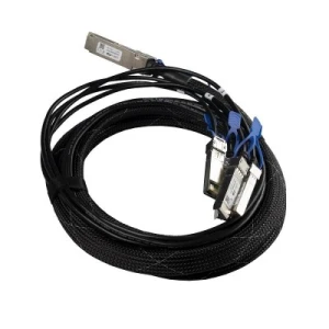 MikroTik QSFP28 to 4xSFP28 break-out cable 100G 4x25G 3m (XQ+BC0003-XS+) - Image 1