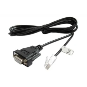 APC AP940-0625A cable gender changer DB9 RJ45 Black - Image 1