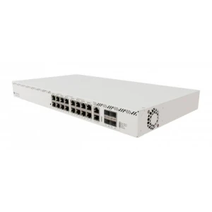 MikroTik Switch CRS320-8P-8B-4S+R, 8x GbE PoE+, 8x GbE PoE++, 4x SFP+, RouterOS, L5, Rack (PoE budget max. 1150W) - Image 1