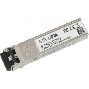 Mikrotik S-85DLC05D Network Transceiver Module 1250 Mbit/s SFP 850 nm (S-85DLC05D) - Image 1
