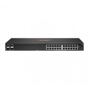 HPE Aruba 6100 Managed 24G 4SFP+ Switch - Image 1
