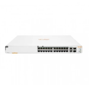 HPE Aruba Instant On 1960 Smart 24G 2XT 2XF PoE+ 370W Switch - Image 1