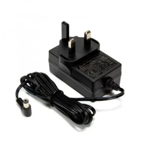 24v 1.2A power supply, right angle UK plug - Image 1