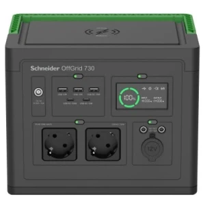 APC PPS730-GR Schneider OffGrid Portable Power Station 730 738WhÂ Lithium-ion 2 Schuko Sinewave - Image 1