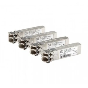 HPE MSA 10Gb Short Wave iSCSI SFP+ 4-pack Transceiver - Image 1