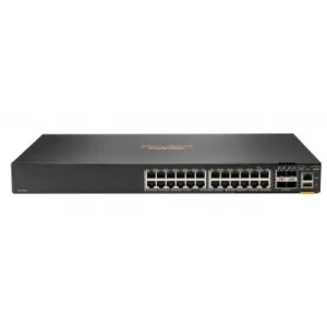 HPE Aruba Networking CX 6200F 24G Class-4 PoE 4SFP+ 370W Switch - Image 1