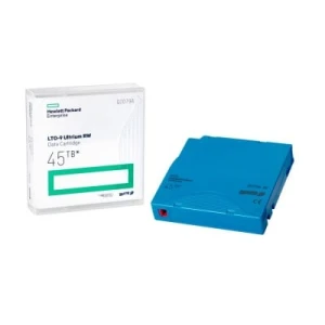 HPE LTO-9 Ultrium 45TB RW Non Custom Labeled 20 Data Cartridges with Cases - Image 1