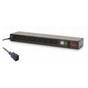 APC AP7921B Power Distribution Unit (PDU) 8 AC Outlet(s) 0U/1U Black (AP7921B) - Image 1