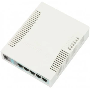 Mikrotik RB260GS Gigabit Ethernet (10/100/1000) Power over Ethernet (PoE) White (CSS106-5G-1S) - Image 1