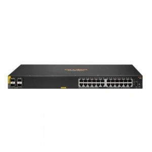HPE Aruba 6100 Managed 24G 4SFP+ PoE+ 370W Switch - Image 1