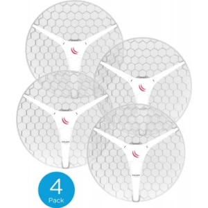 Mikrotik LHG XL 5 ac 4pack 5 with 27dBi 5GHz antenna (RBLHGG-5ACD-XL4PACK) - Image 1