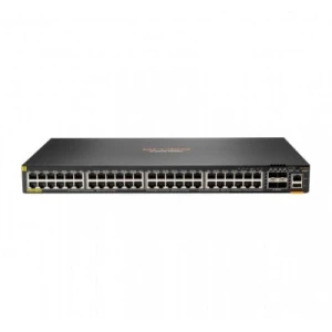 Aruba 6200F 48G Class4 PoE 4SFP+ 740W Managed L3 Gigabit Ethernet (10/100/1000) Power over Ethernet (PoE) 1U Black - Image 1