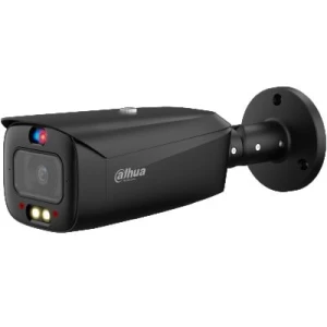 Dahua IPC-HFW3849T1-AS-PV-0280B-S5-BLACK 8MP Smart Dual Light Active Deterrence Fixed-focal Bullet WizSense Network Camera - Image 1