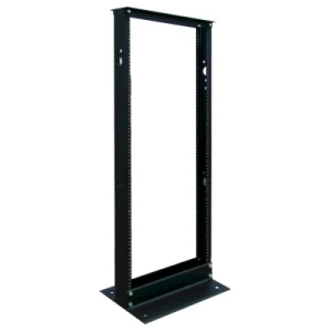 25U SmartRack 2-Post Open Frame Rack - Organize and Secure Network Rack Equipment - Image 1