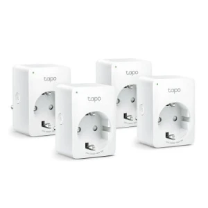 TP-Link Tapo P100(4-pack) Mini Smart Wi-Fi Socket, 4-Pack - Image 1