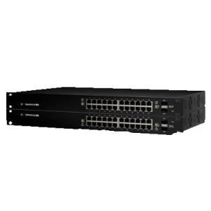 Ubiquiti Networks ES-24-250W network switch Managed L2/L3 Gigabit Ethernet (10/100/1000) Power over Ethernet (PoE) 1U Black (ES-24-250W) - Image 1