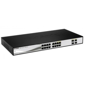 D-Link DGS-1210-16 network switch Managed L2 Black - Image 1