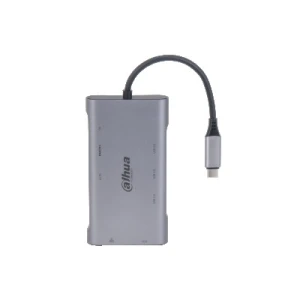 Dahua TC39 9 in 1 USB 3.1 Type-C to USB 3.0 + HDMI + RJ45 + VGA + SD/TF +PD Docking Station - Image 1