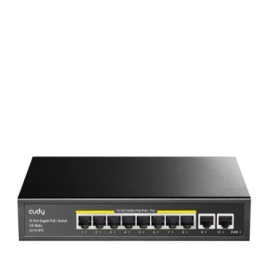 Cudy 8-Port Gigabit PoE+ Switch with 2 Gigabit Uplink Ports 120W Unmanaged - Image 1