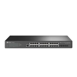 TP-Link TL-SG3428X JetStreamâ„¢ 24-Port Gigabit L2+ Managed Switch with 4 10GE SFP+ Slots - Image 1