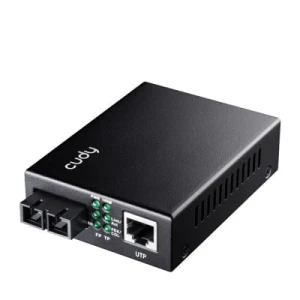 Cudy MC100MA-2 Media Converter 10/100M Ethernet Media Converter, 10/100M1310nm MM 2Km SC - Image 1