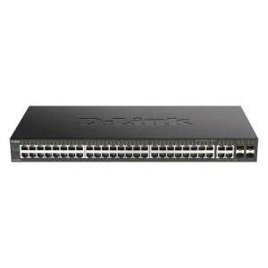 D-Link DGS-2000-52 network switch Managed L2/L3 Gigabit Ethernet (10/100/1000) 1U Black - Image 1