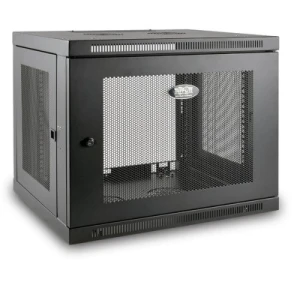 SmartRack 9U Low-Profile Switch-Depth-Plus Wall-Mount Mini Rack Enclosure - Image 1