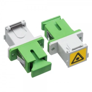 SCAPC SX Fiber Adapter Fiber Optic Adapter With Dust Shutter Proof - Image 1