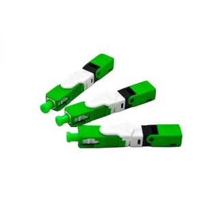 FTTH Dual V-groove Stable Sc Apc/upc/pc Fiber Optical Fast Connector For Communication Equipment - Image 1