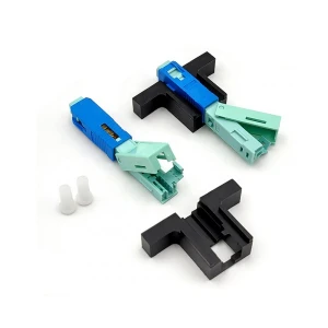 Connector Fibra Optica Quick Conector 2.0/3.0 Mm FTTH Fiber Optic Sc/upc Sc/apc Wedge Fast Connector - Image 1