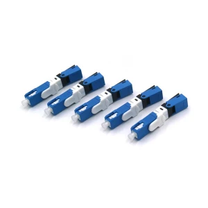 Rohs Certification Sp-608 Ftth Green Blue Fiber Optic Sc/upc Fast Connector - Image 1