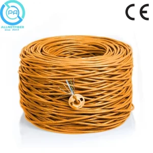Solid Copper U/utp Cat6e Roll 250/550mhz Outdoor Lszh 305m Cat 6 Ethernet Cable Network Cable Cat6 Cable - Image 1