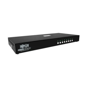 Secure KVM Switch, 8-Port, Single Head, DisplayPort to DisplayPort, 4K, NIAP PP4.0, Audio, CAC - Image 1