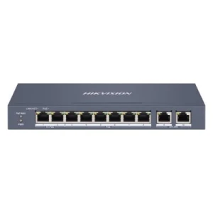 Hikvision DS-3E1310HP-EI 8 Port Fast Ethernet Smart POE Switch - Image 1