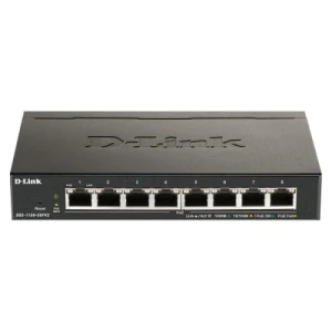 D-Link DGS 1100-08PV2 - Switch - Smart - 8 x 10/100/1000 (PoE) - Desktop - PoE (64 W) - Image 1