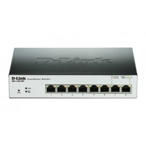 D-Link DGS-1100-08P 8-Port PoE Gigabit Smart Switch - Image 1