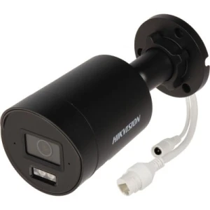 Hikvision DS-2CD2043G2-LI2U(2.8mm)(BLACK) 4 MP Acusense Smart Hybrid Light Fixed Bullet Network Camera - Image 1