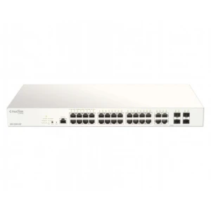 D-Link DBS-2000-28P/E network switch Managed L2 Gigabit Ethernet (10/100/1000) Power over Ethernet (PoE) Grey - Image 1