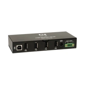 4-Port Industrial-Grade USB 2.0 Hub - 15 kV ESD Immunity, Metal Housing, Mountable - Image 1