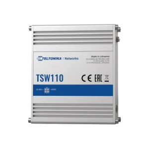 Teltonika TSW110 Industrial Unmanaged Passive PoE/Switch - Image 1