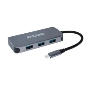 D-Link 6-in-1 USB-C Hub with HDMI/Gigabit Ethernet/Power Delivery DUB-2335 - Image 1
