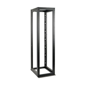 50U Heavy-Duty 4-Post SmartRack Open Frame Rack - Organize and Secure Network Rack Equipment - Image 1