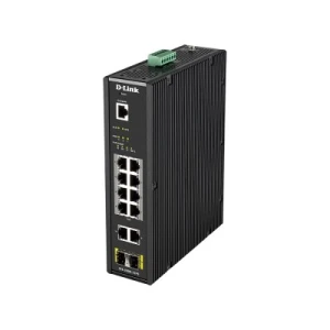 D-Link DIS-200G-12PS network switch Managed L2 Gigabit Ethernet (10/100/1000) Power over Ethernet (PoE) Black - Image 1