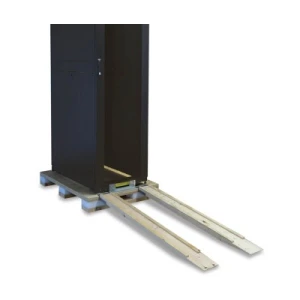 48U SmartRack Standard-Depth Rack Enclosure Cabinet with doors, side panels & shock pallet packaging - Image 1