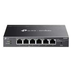 TP-Link ES206GP Switch 6xGE (4xPoE+) - Image 1